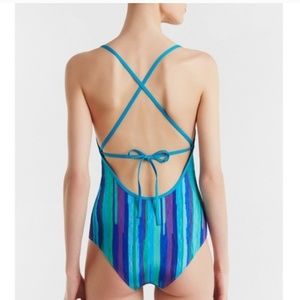 La Perla Bathing Suit Stripe